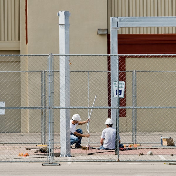 how long can i rent the temporary fence for my work site or event in Westwood